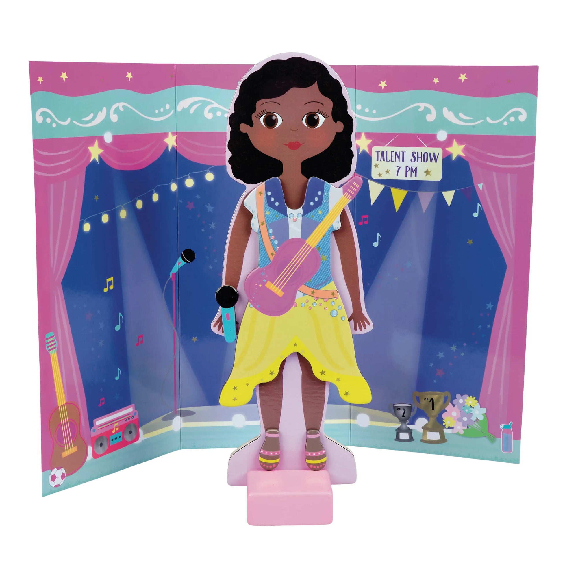 Floss & Rock Magnetic Dress Up Doll / Zoey