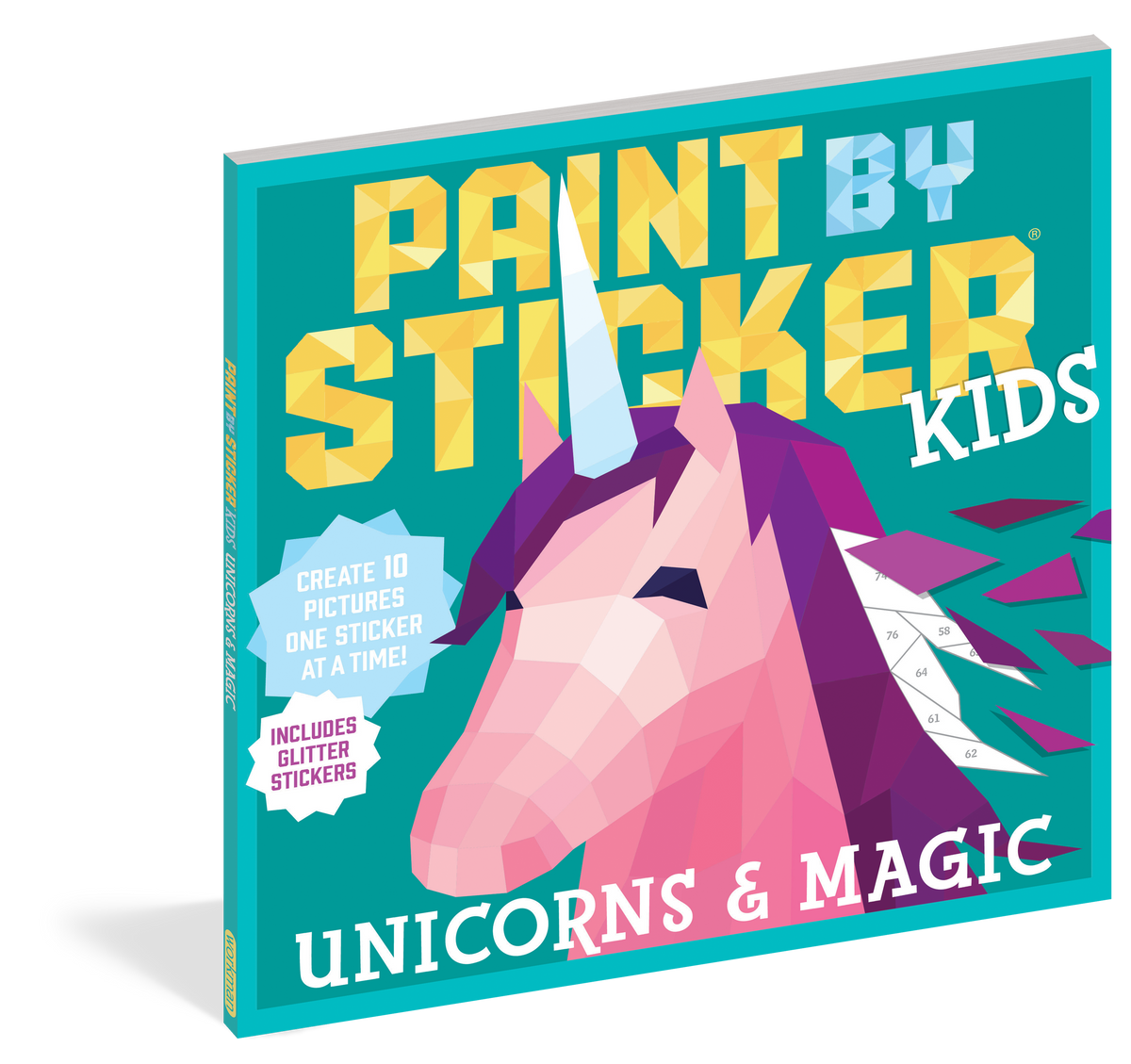 Paint By Sticker Kids: Unicorns & Magic