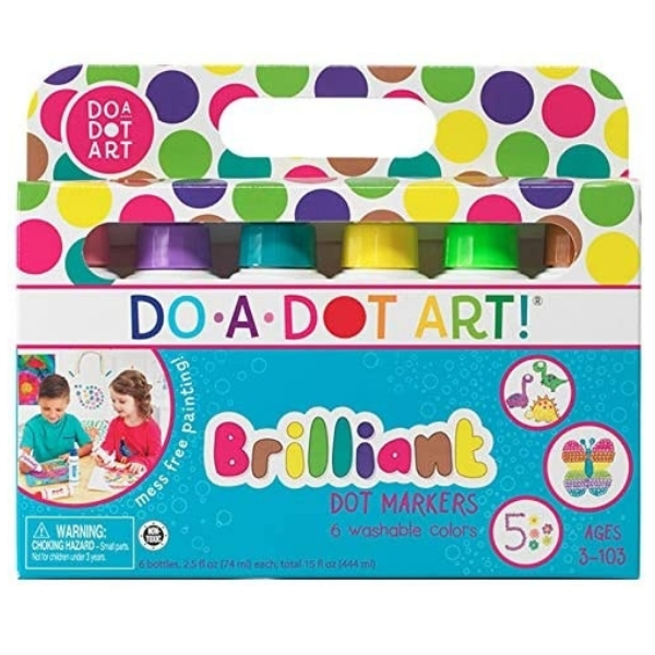 Do-A-Dot Art! Brilliant Dot Markers / 6 Pack