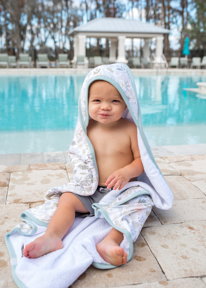 Copper Pearl Premium Knit Hooded Towel / Rex