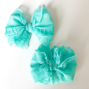 In Awe Couture Ruffle Clip Set