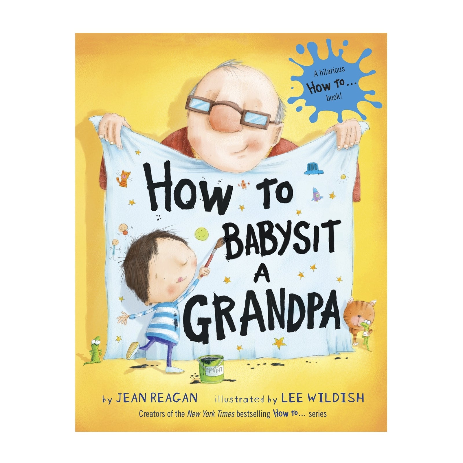 How to Babysit a Grandpa Board Book