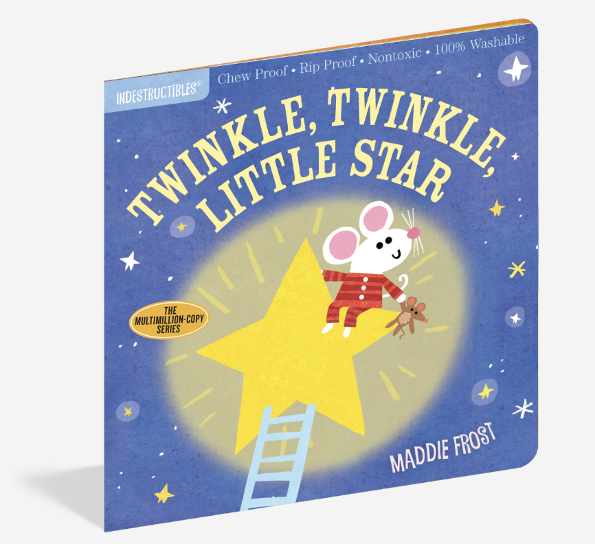 Indestructibles: Twinkle, Twinkle, Little Star Chew-Proof Book