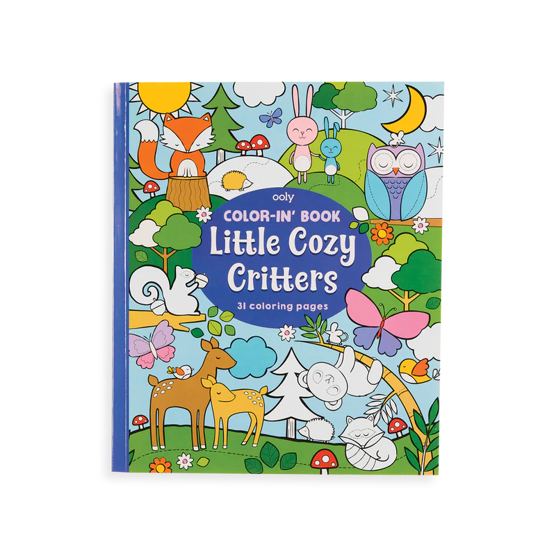 Ooly Color-in' Book / Little Cozy Critters