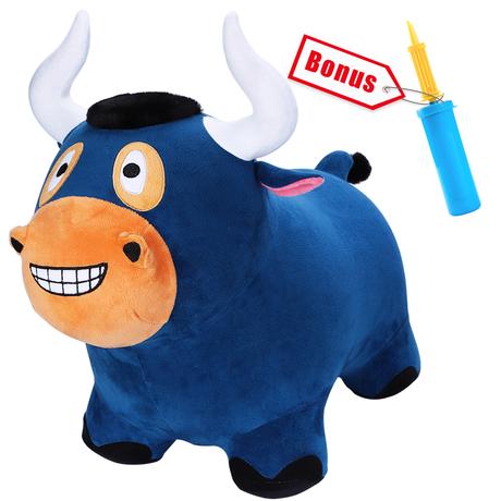 Bouncy Pals Bouncy Bull Ride On Toy