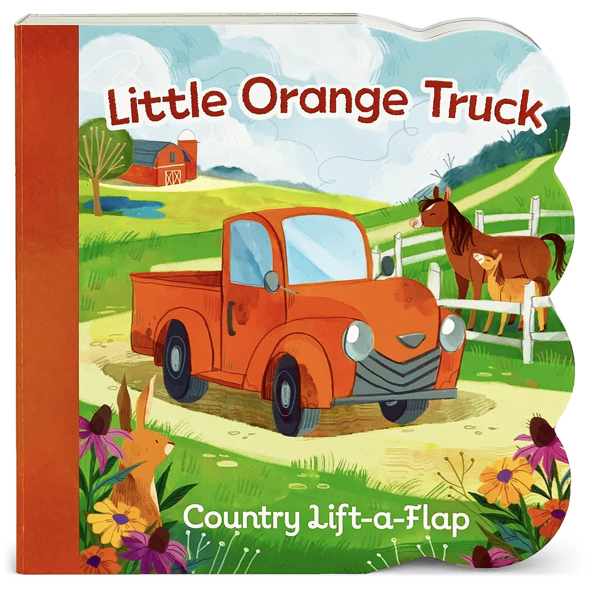 Little Orange Truck Lift-A-Flap Board Book