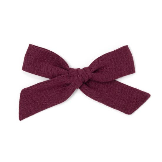 Mae & Skye Co. Oversized Bow / Mulberry
