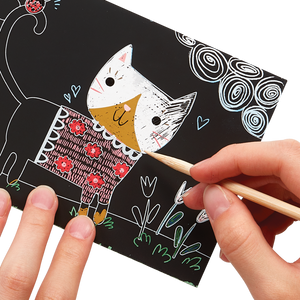 Ooly Scratch & Scribble Art Kit- Monster Pals