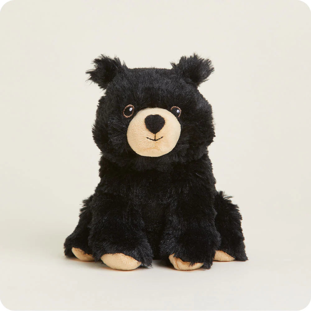 Warmies Cozy Plush Junior Black Bear