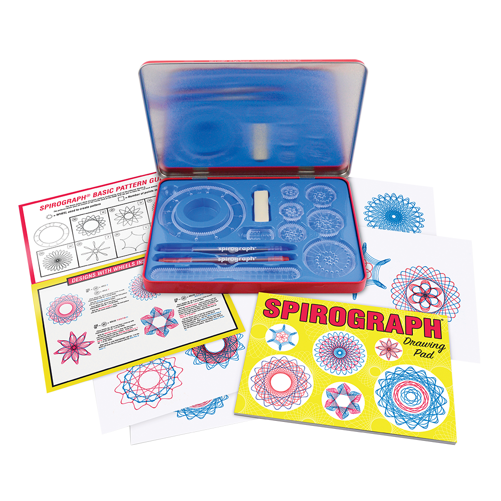 Spirograph Retro Design Tin