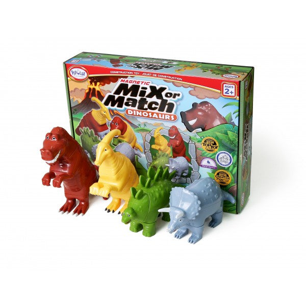 Popular Play Things Magnetic Mix or Match / Dinosaurs