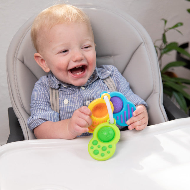 Fat Brain Toys Dimpl Clutch Sensory Key Ring