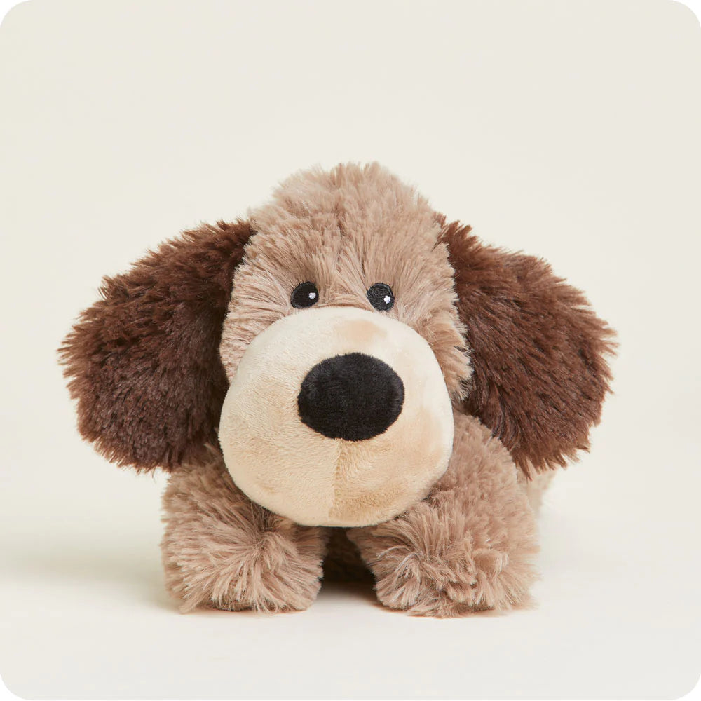 Warmies Cozy Plush Junior Brown Dog