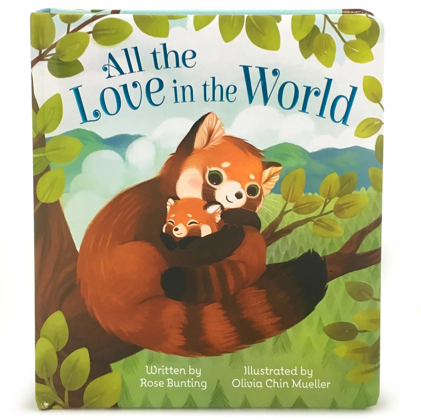 All the Love in the World Board Book (Red Panda Edition)