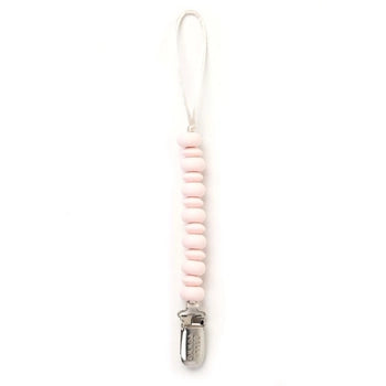 Bella Tunno Silicone Pacifier Clip / Light Pink