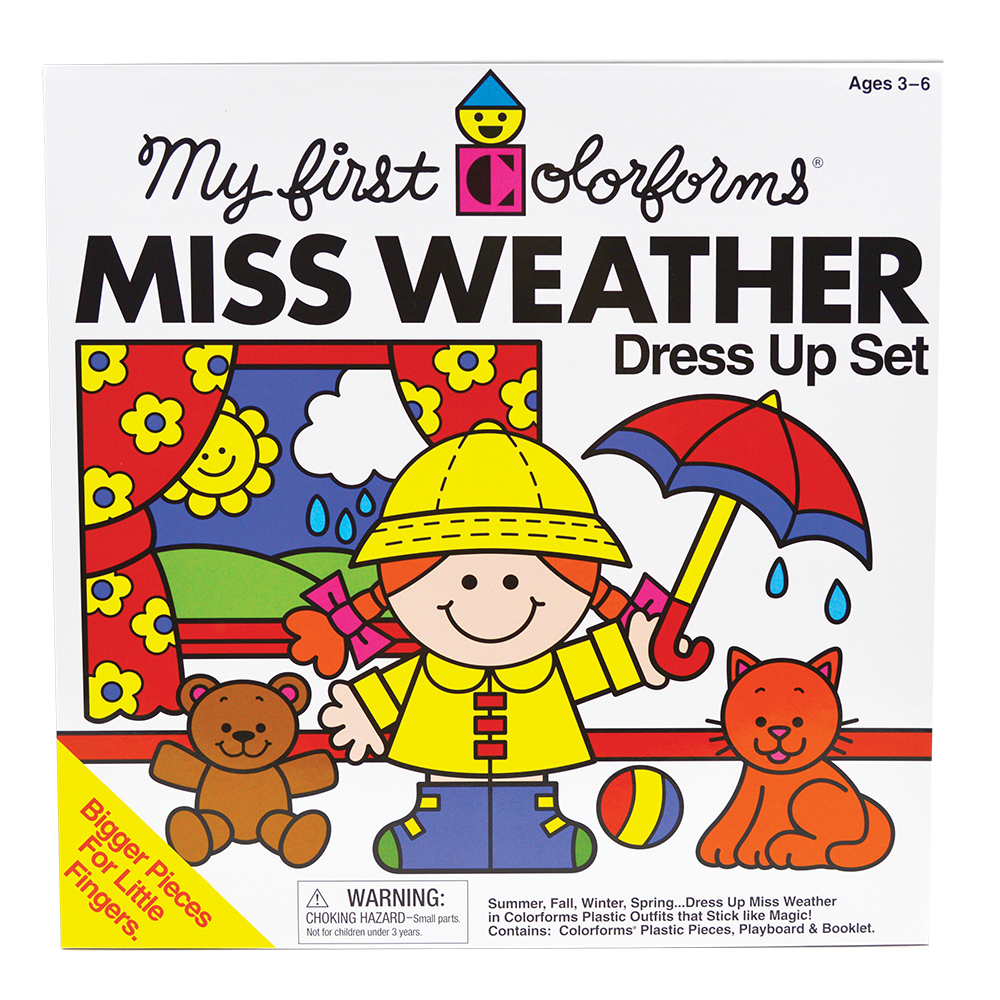 My First Colorforms Dress Up Set / Miss Weather