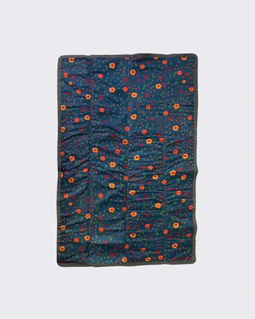 Little Unicorn Outdoor Blanket / Midnight Poppy