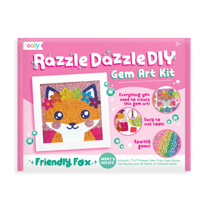 Ooly Razzle Dazzle D.I.Y. Gem Art Kit / Friendly Fox