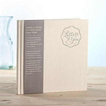 Letters to You Keepsake Book