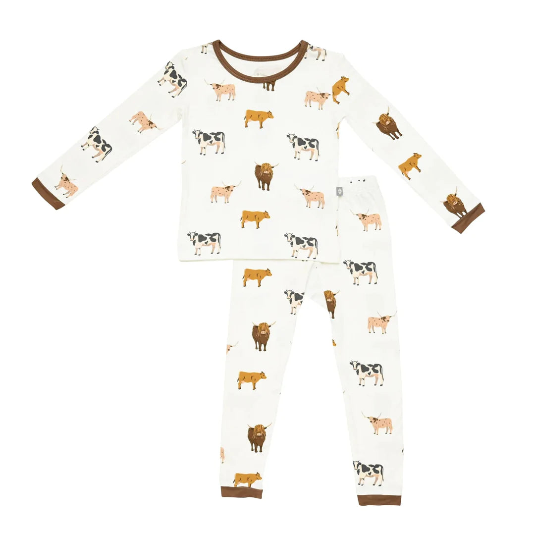 Kyte Toddler Pajama Set / Moo