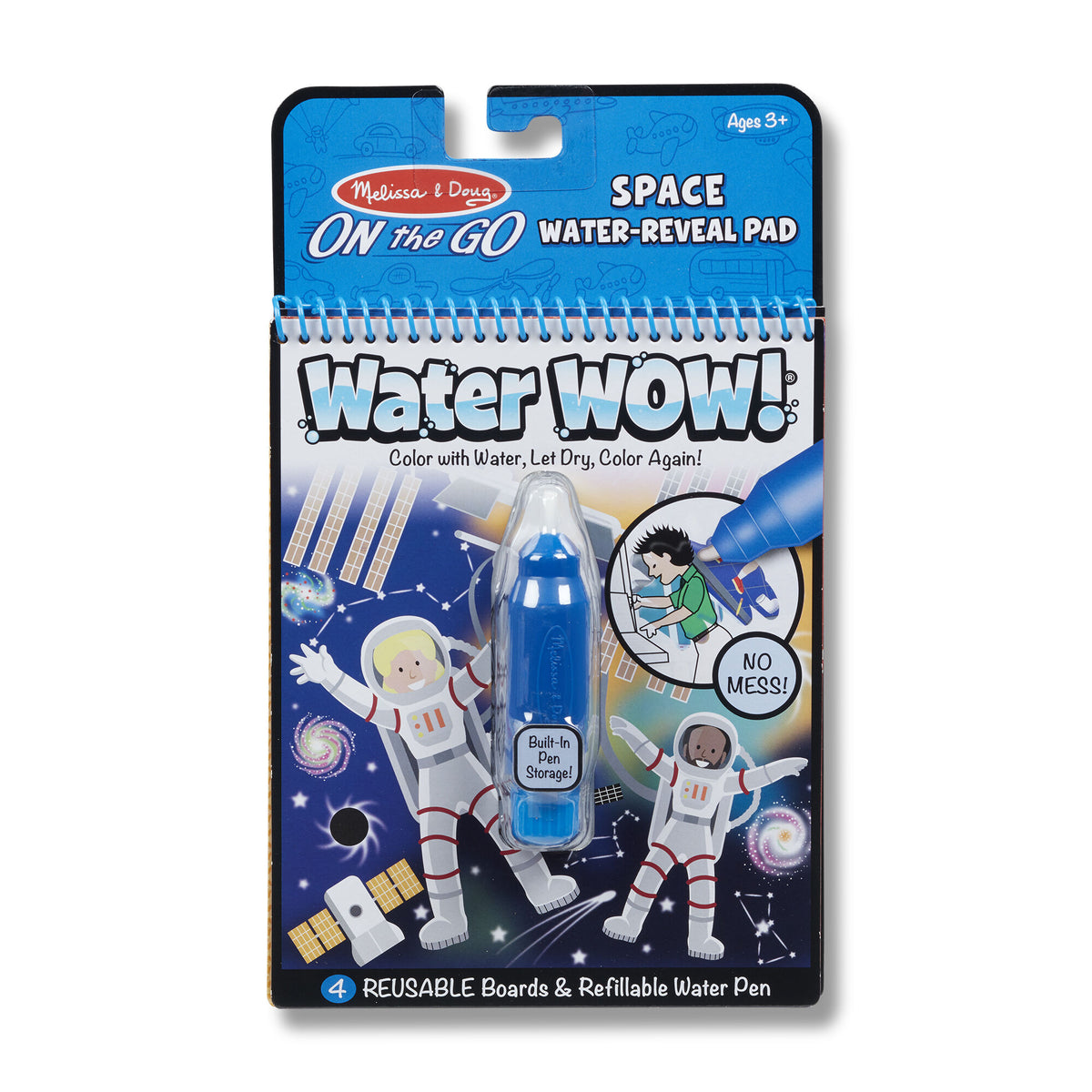 Melissa & Doug Water Wow! On The Go Water-Reveal Pad / Space