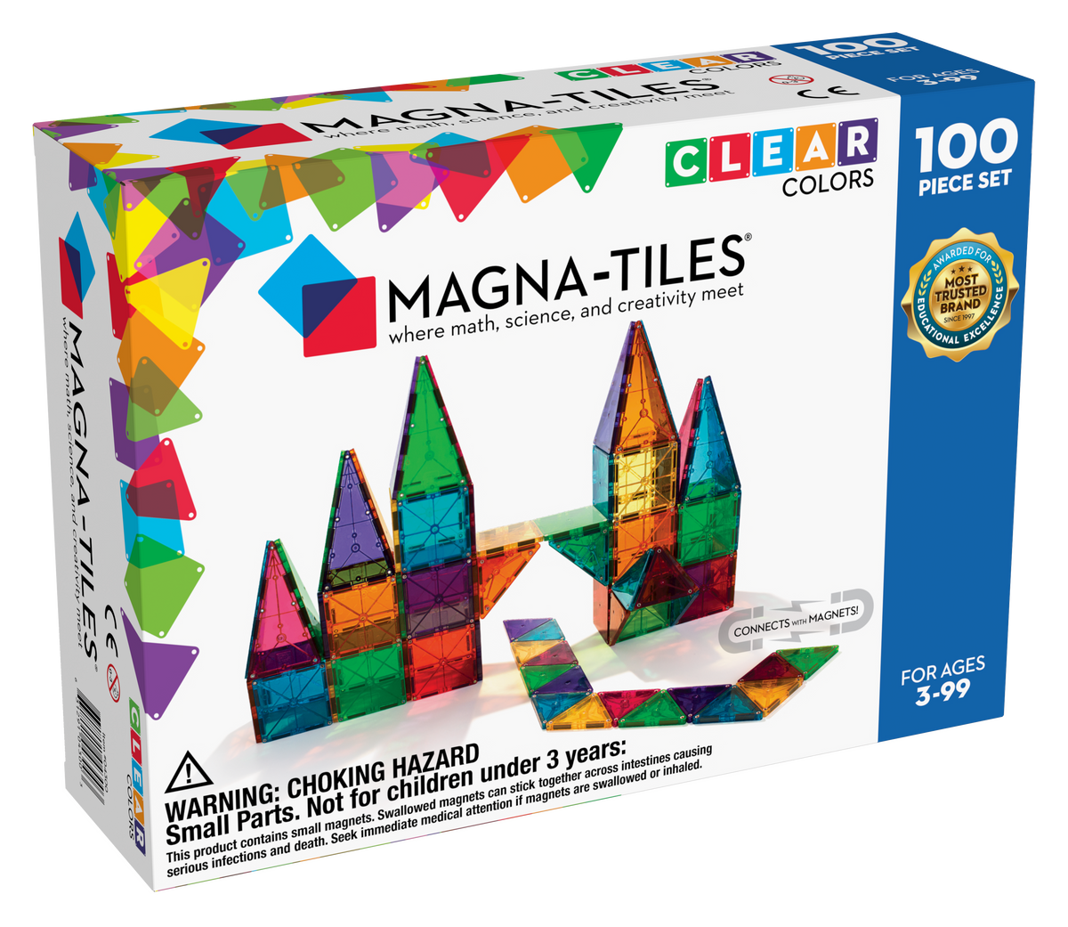 Magna-Tiles Classic 100-Piece Set