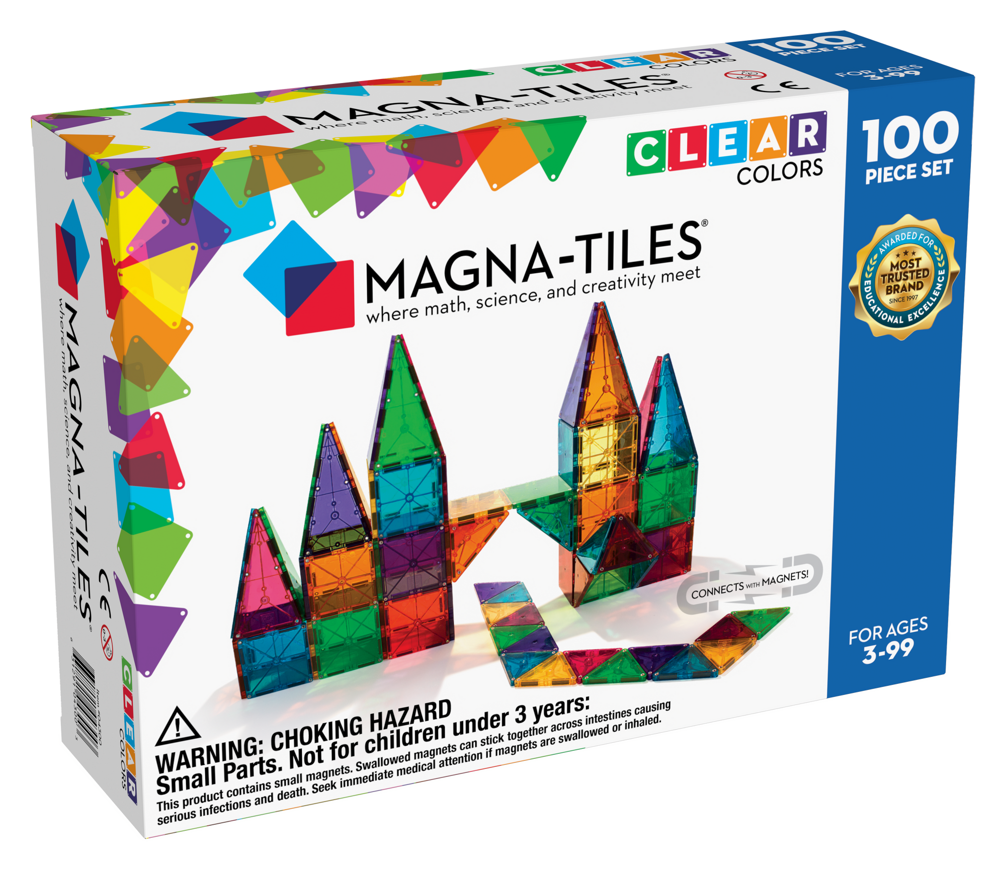 Magna-Tiles Classic 100-Piece Set