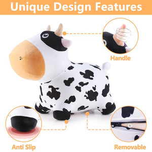 Bouncy Pals Bouncy Dairy Cow Ride On Toy