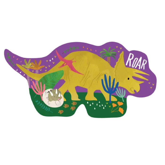 Dinosaur Shaped Jigsaw Puzzle - 12PC