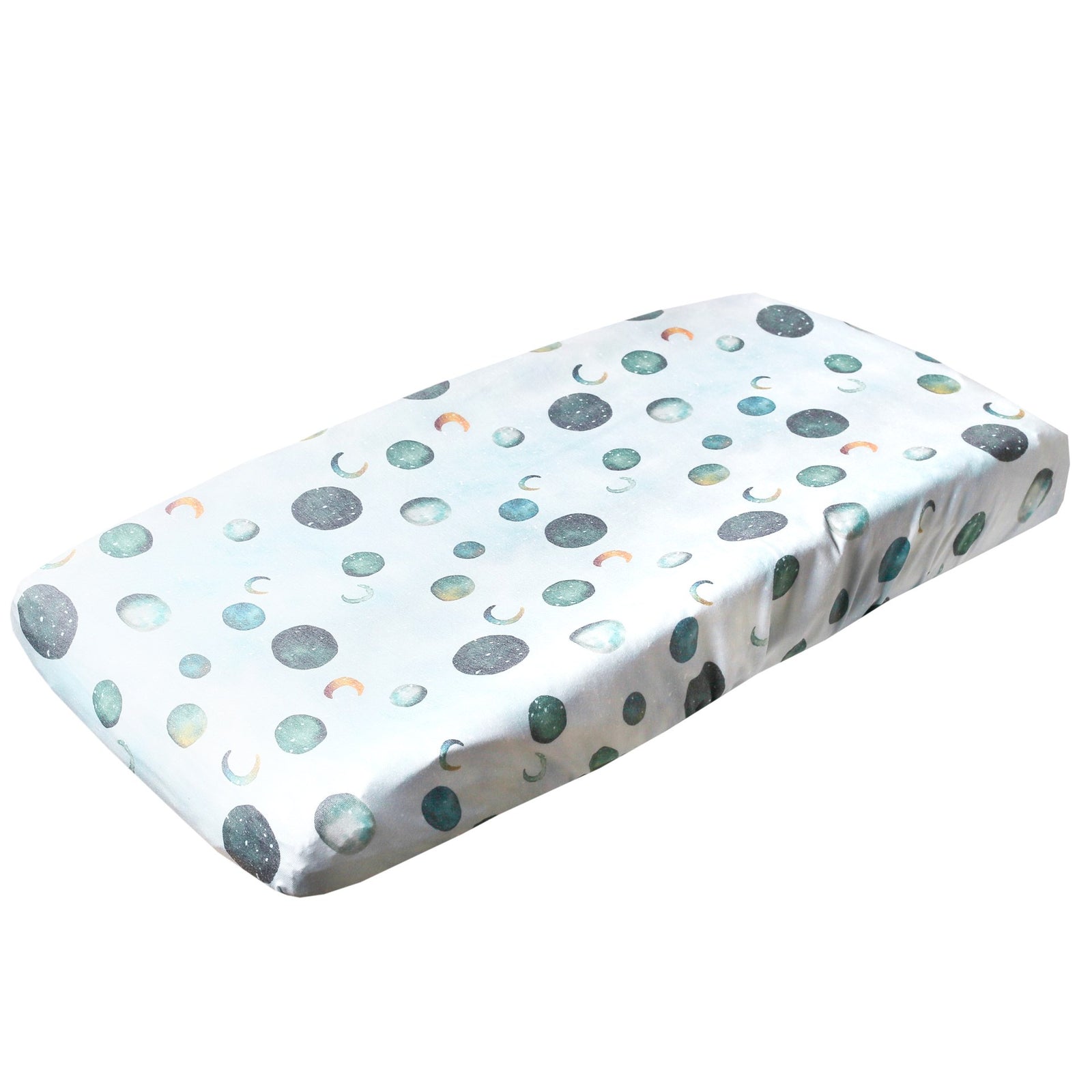 Copper Pearl Premium Knit Diaper Changing Pad Cover / Lunar
