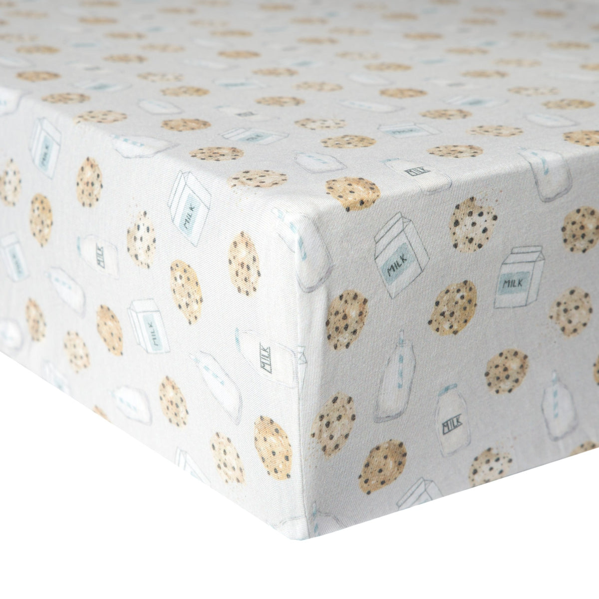 Copper Pearl Premium Knit Fitted Crib Sheet / Chip