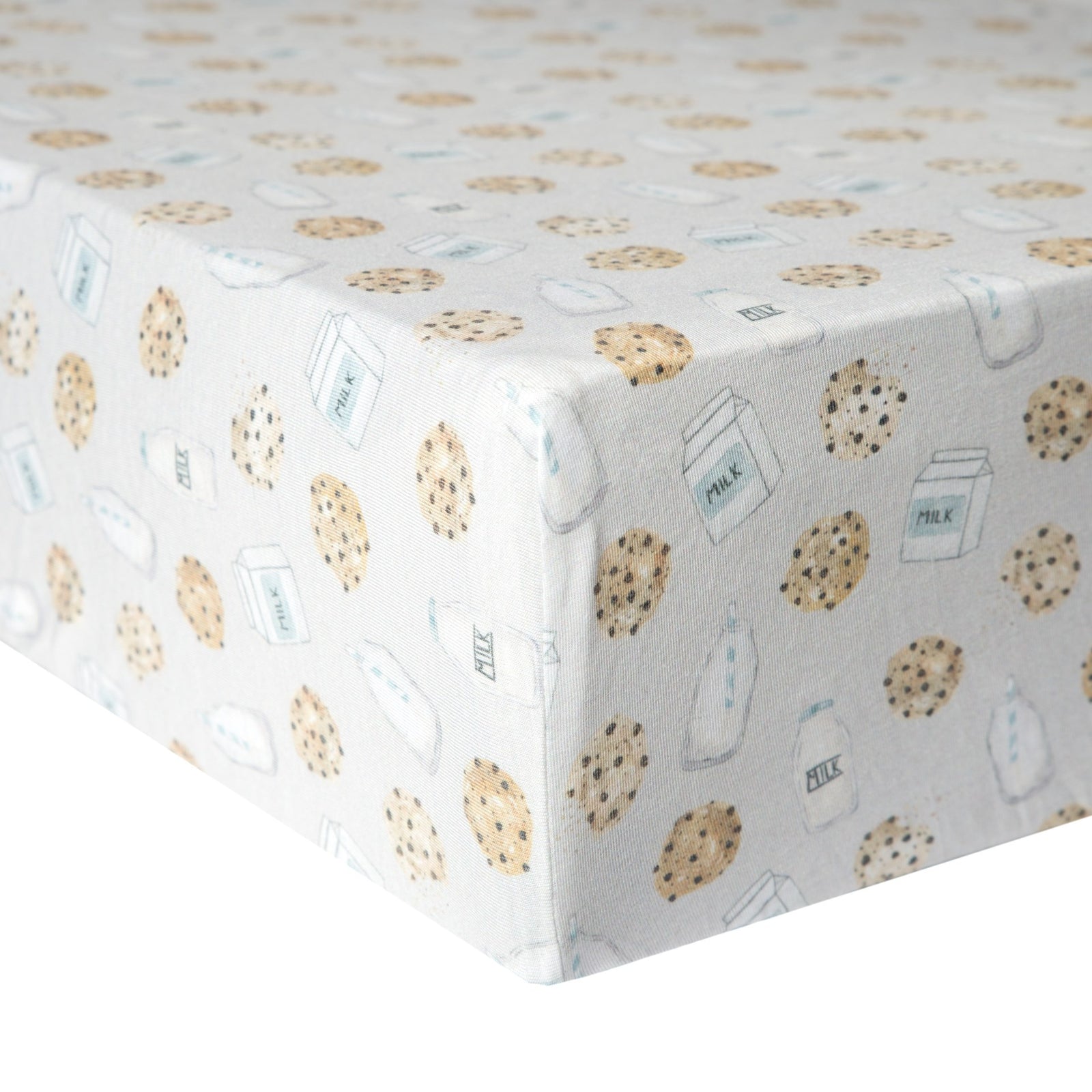 Copper Pearl Premium Knit Fitted Crib Sheet / Chip