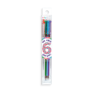 Ooly Classic 6 Click Colored Gel Pen