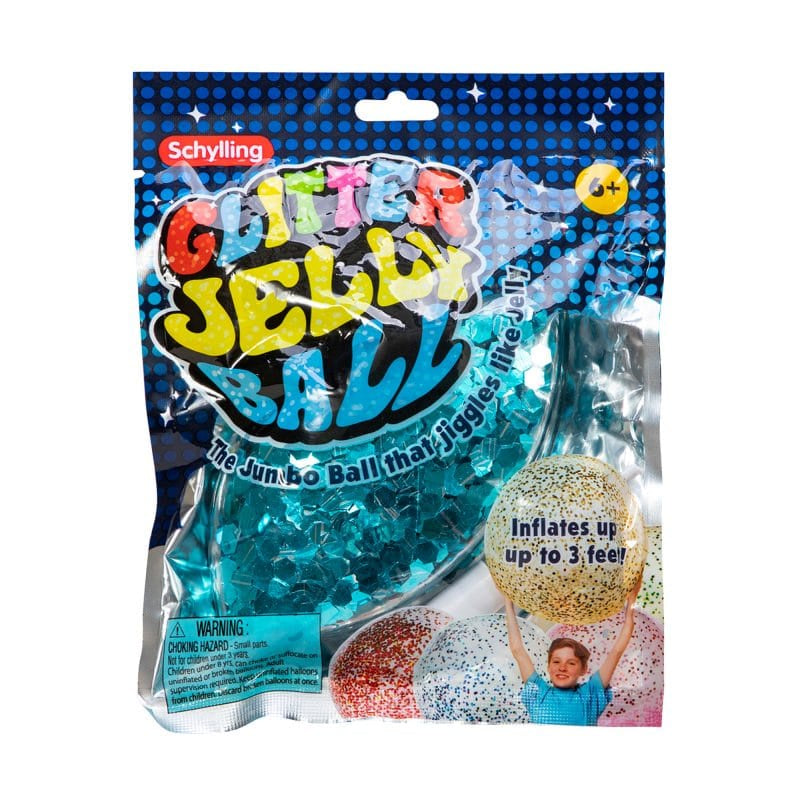 Jumbo Glitter Jelly Ball / Assorted