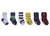 Robeez Infant Socks 6-Pack / Boy - Varsity Multi-Stripe