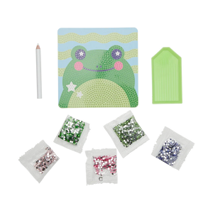 Ooly Razzle Dazzle D.I.Y. Mini Gem Art Kit / Funny Frog