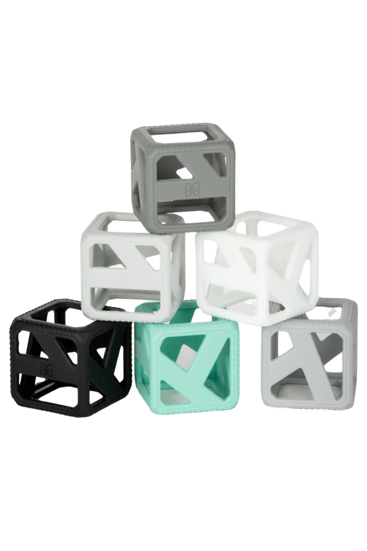 Stack N Chew Mini Cubes / Monochrome