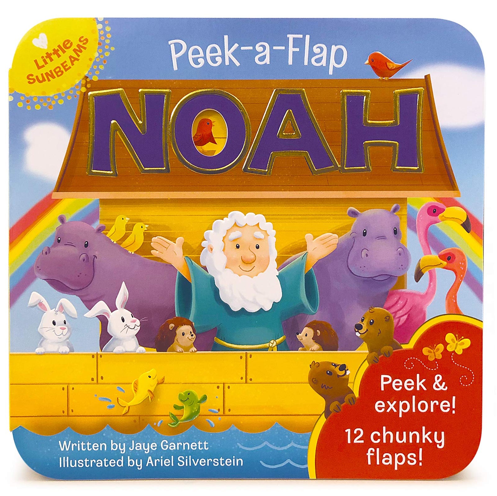 Noah Peek-a-Flap Board Book