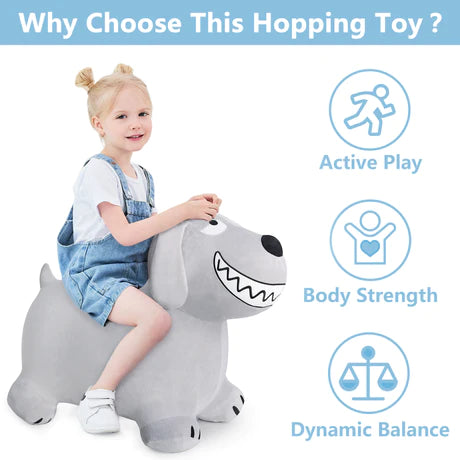 Bouncy Pals Bouncy Dog Ride On Toy