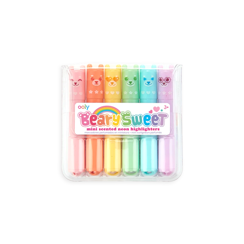 Ooly Beary Sweet Mini Scented Highlighters