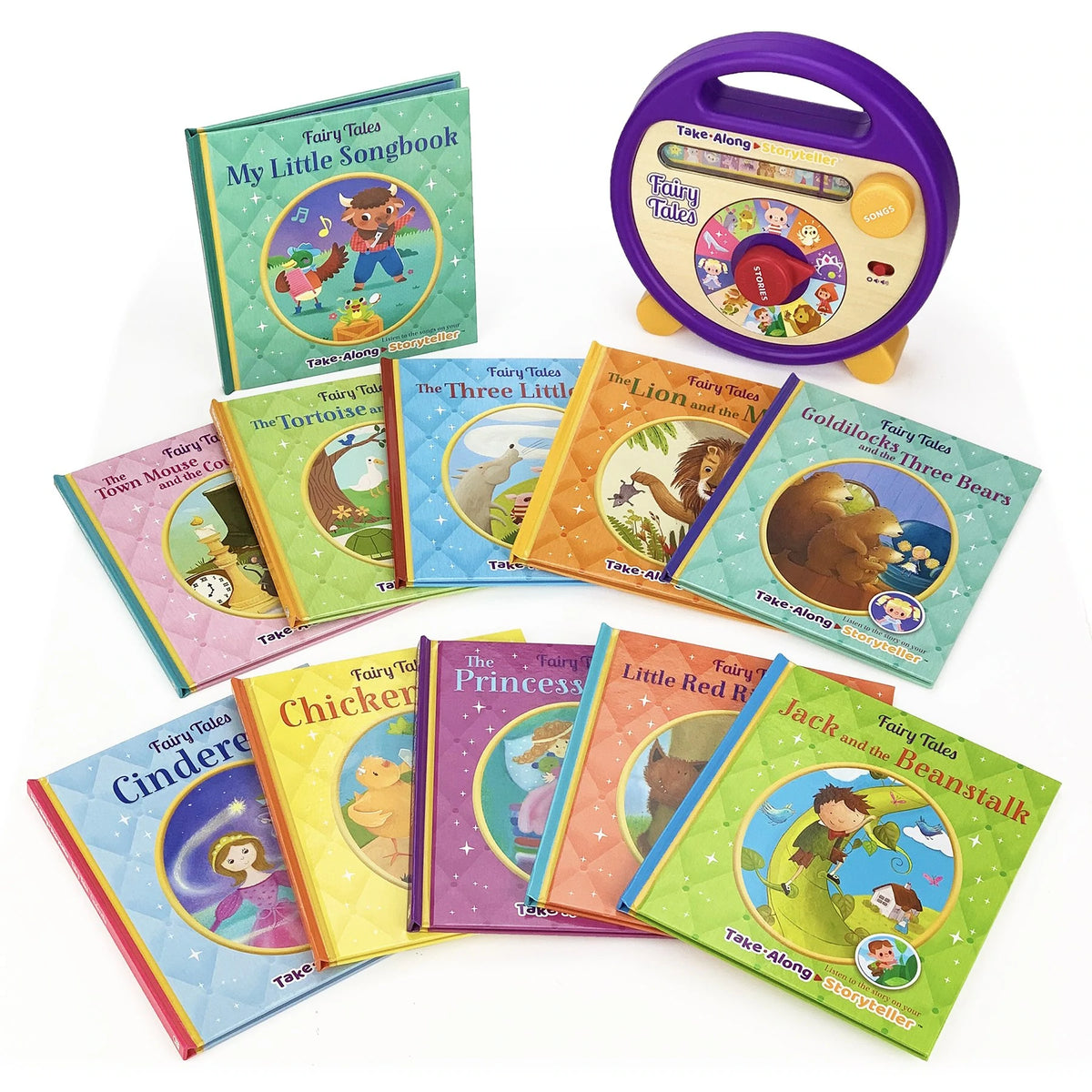 Fairy Tales Take-Along Storyteller 11-Book Set