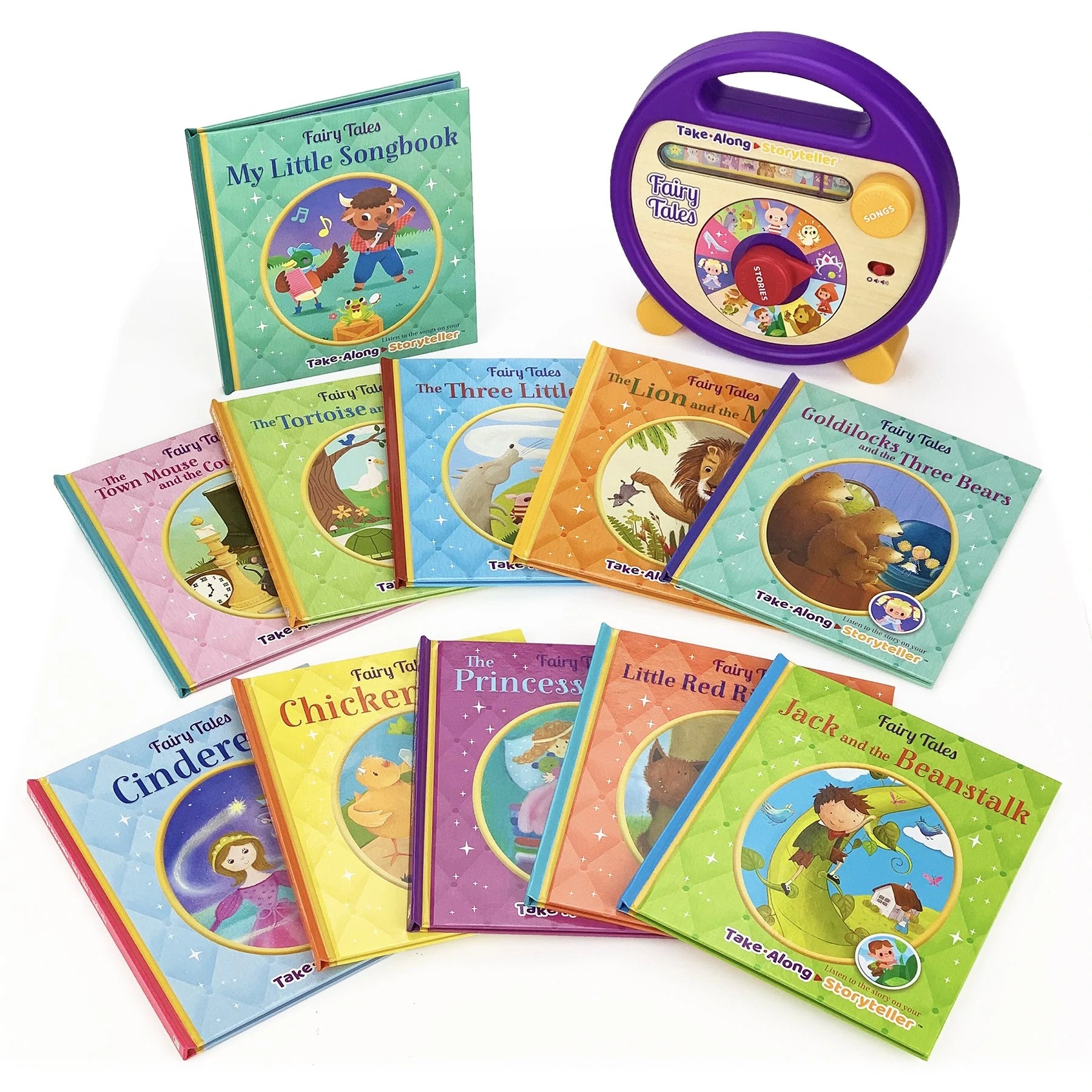 Fairy Tales Take-Along Storyteller 11-Book Set