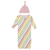 KicKee Pants Print Layette Gown Converter & Knot Hat Set / Rainbow Hearts