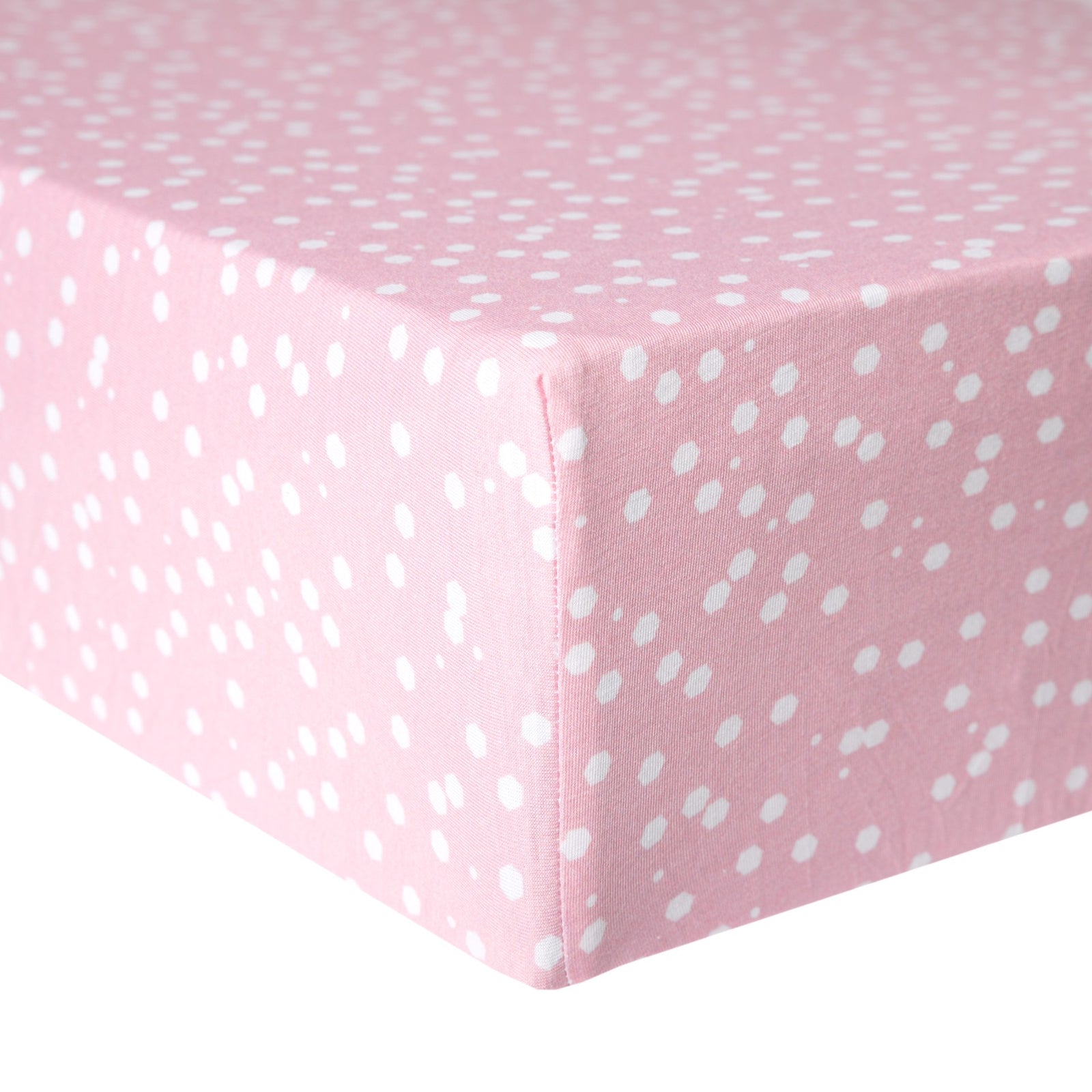 Copper Pearl Premium Knit Fitted Crib Sheet / Lucy