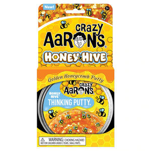 Crazy Aaron's Thinking Putty / Glitter - Honey Hive