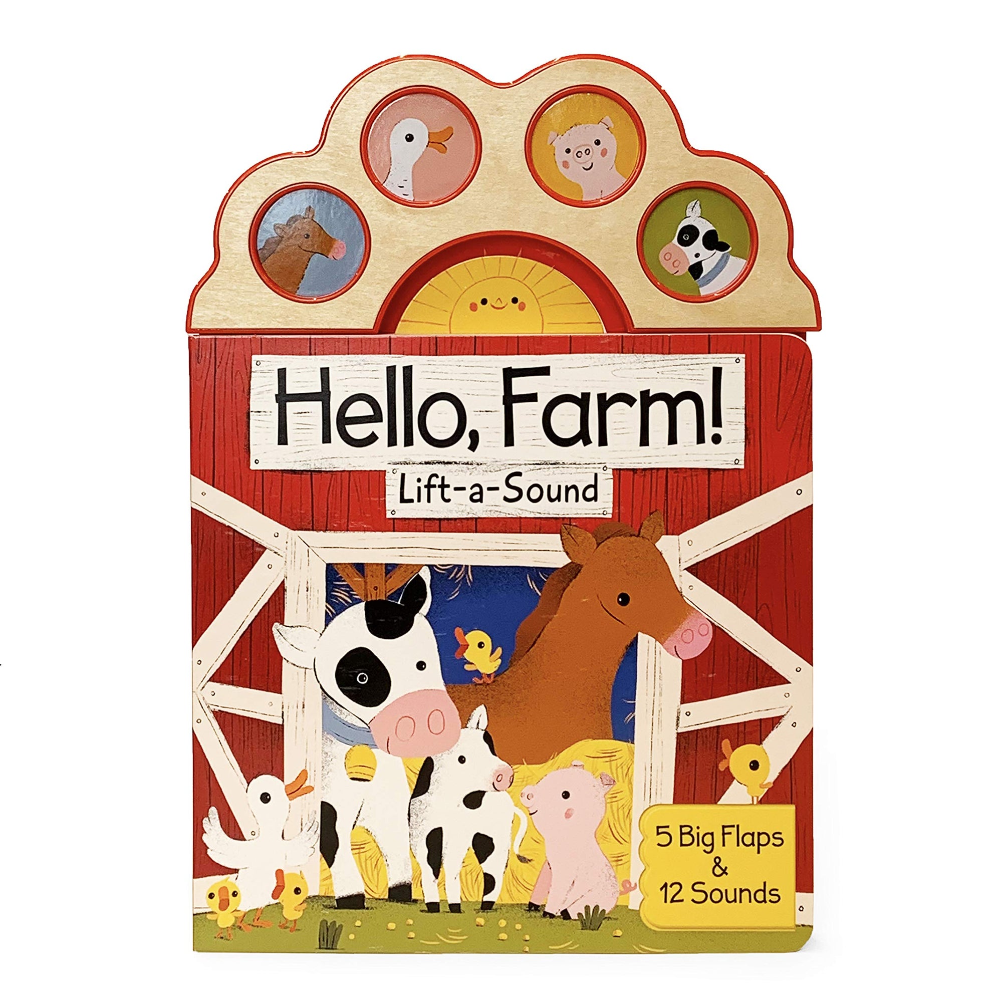 Hello, Farm Lift-a-Sound Board Book