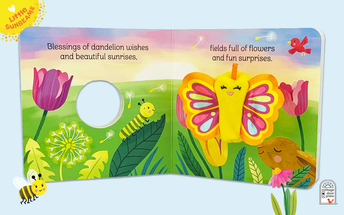 God's Garden of Blessings Finger Puppet Board Book