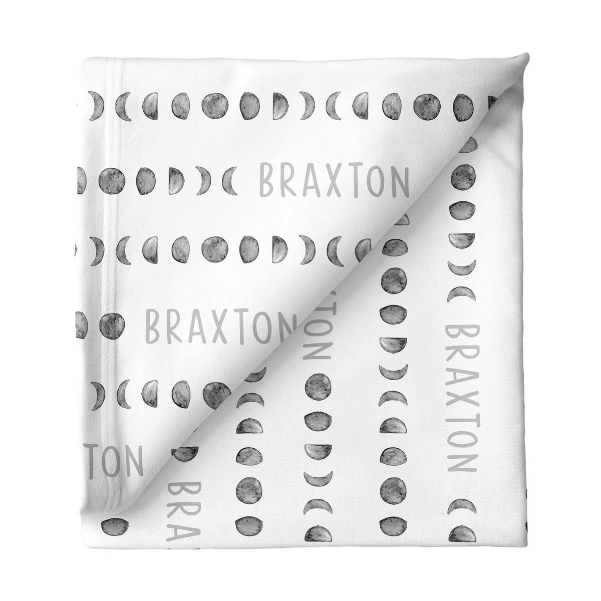 Personalized Stretchy Blanket | Moon Phases