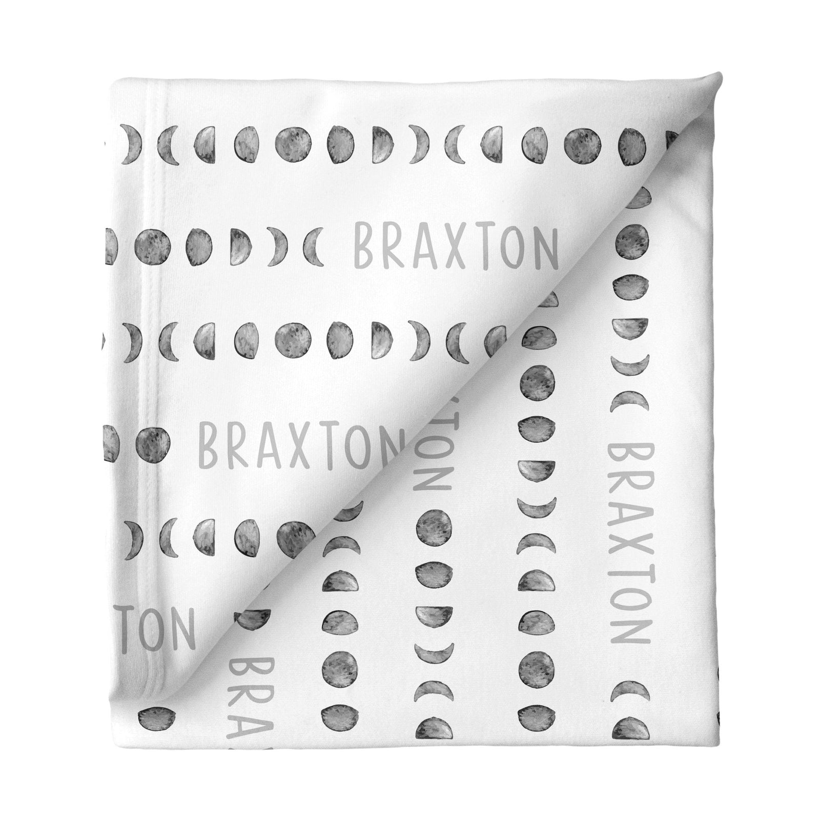 Personalized Stretchy Blanket | Moon Phases