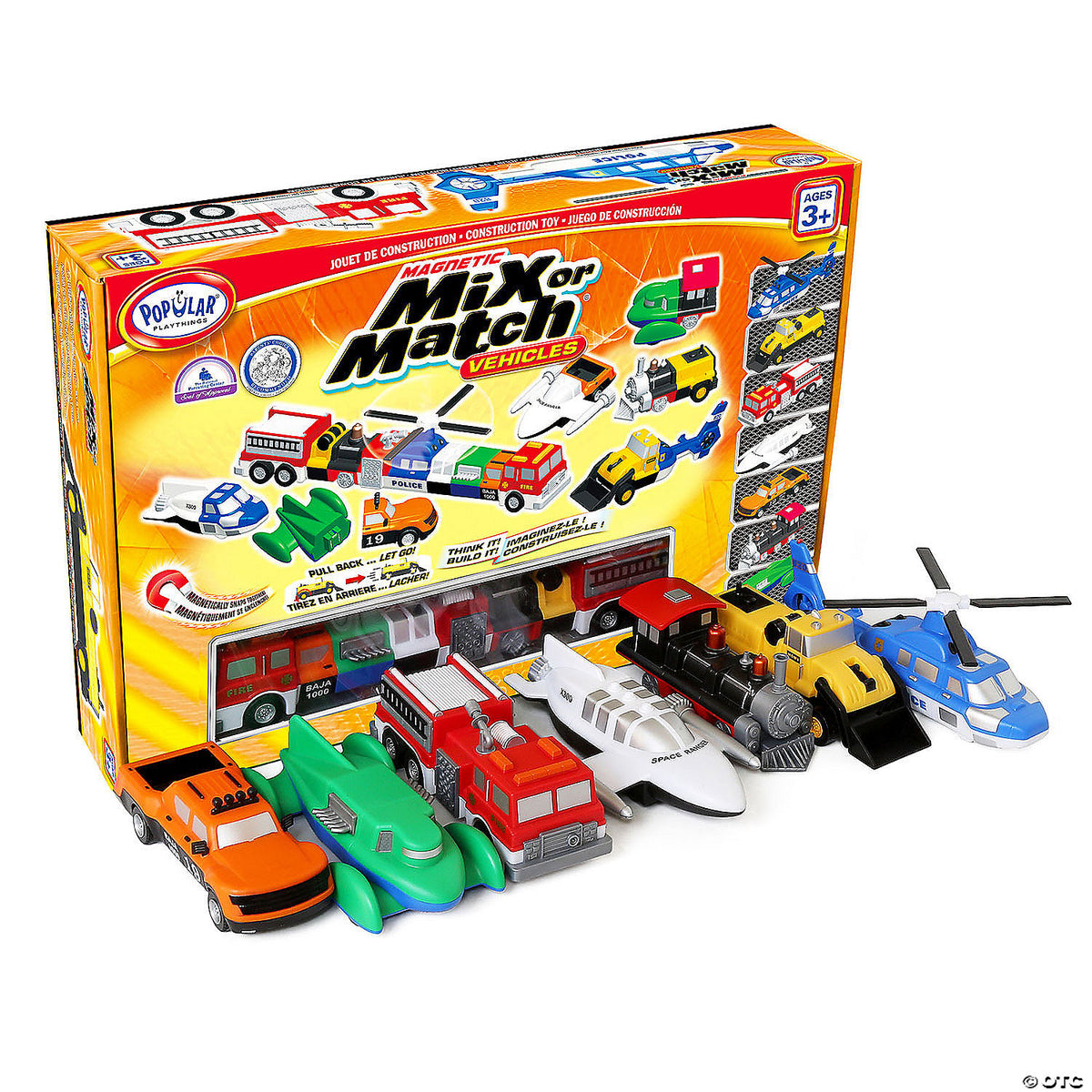 Popular Play Things Magnetic Mix or Match / Vehicles - Deluxe 2
